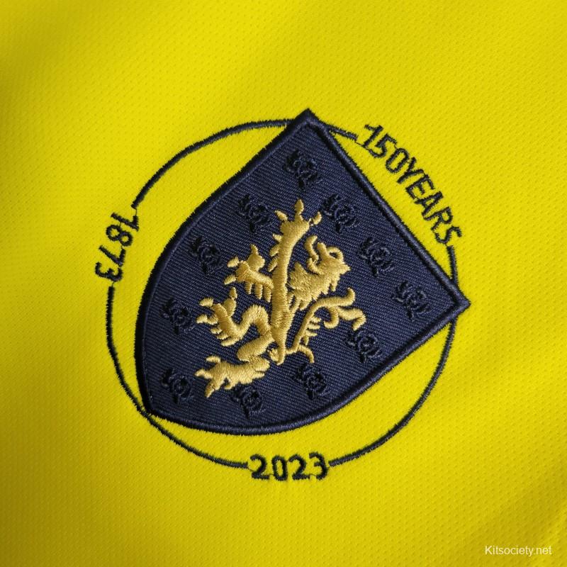 Scotland 150th Yellow Goalkeeper Jersey 2023