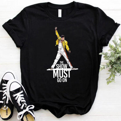 Freddie Mercury Queen Band T-shirt