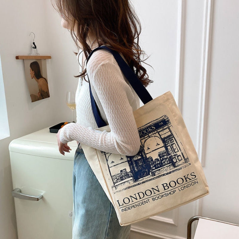 Canvas Shoulder Bag