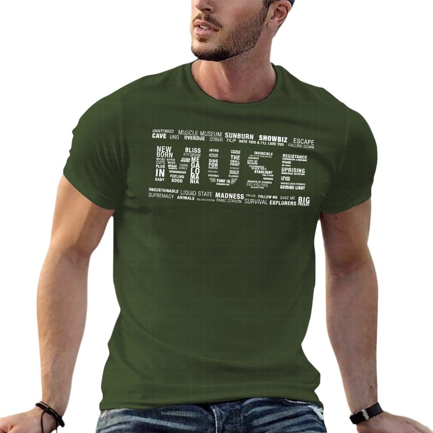 Muse Rock Band Oversize T-Shirts