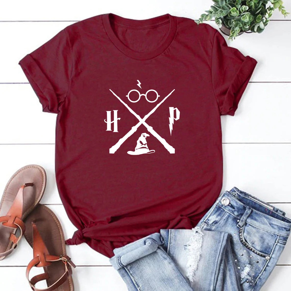 Wizard Hat Graphic T-shirt