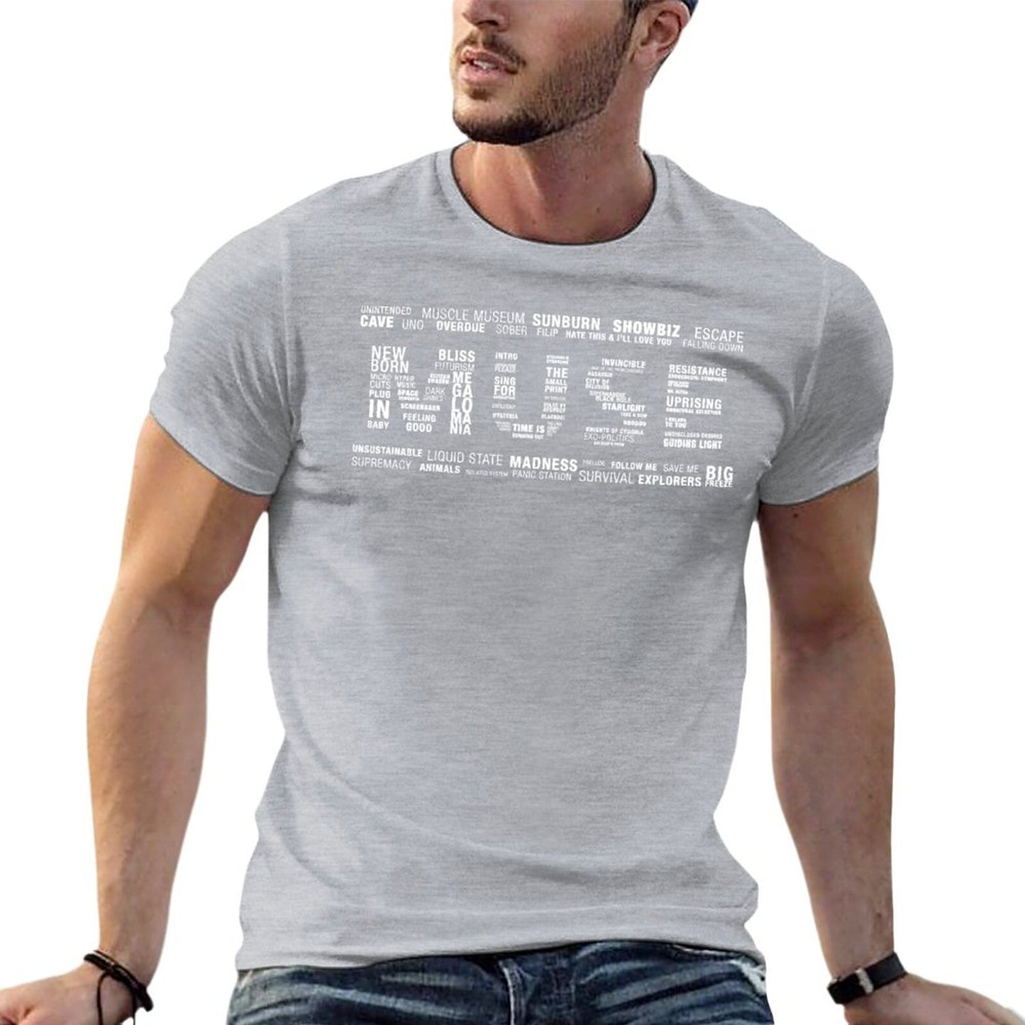 Muse Rock Band Oversize T-Shirts