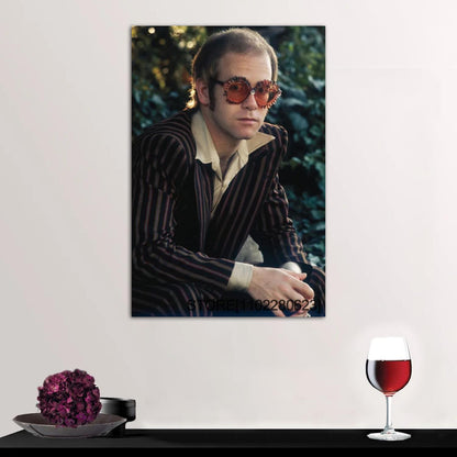 Elton John Classic Rock Star Poster