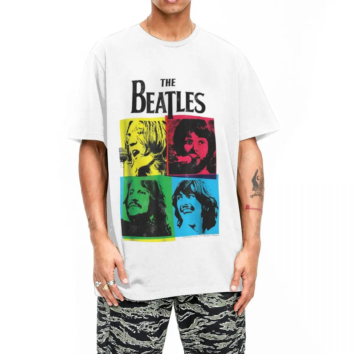 Retro Beatles CMYK T-shirt