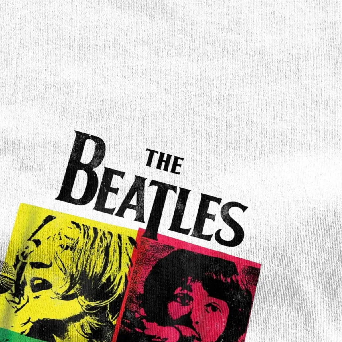 Retro Beatles CMYK T-shirt