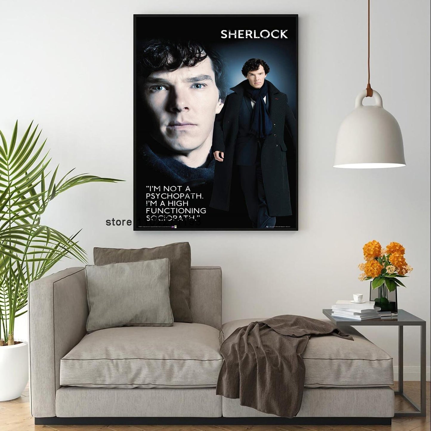 Sherlock TV show poster