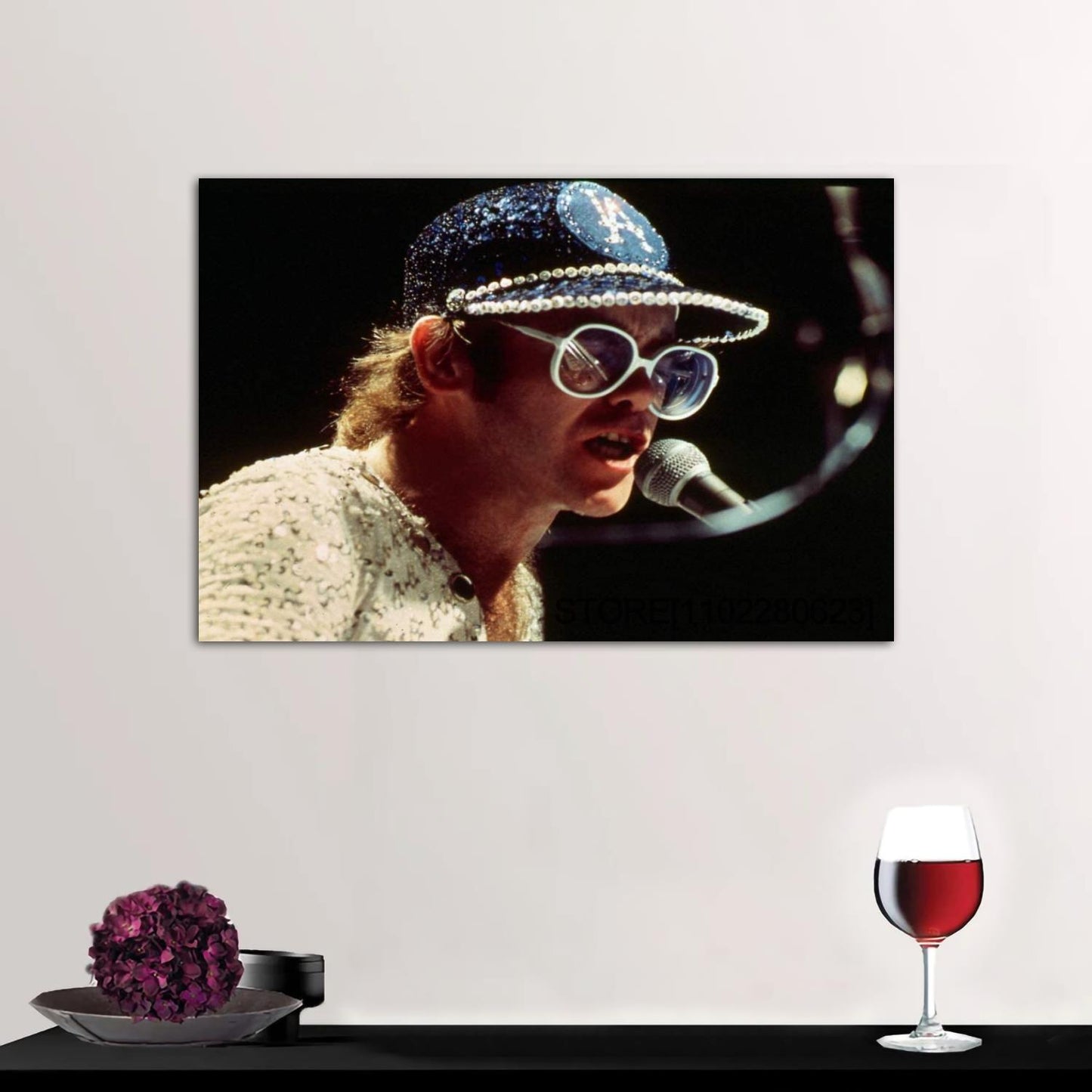 Elton John Classic Rock Star Poster