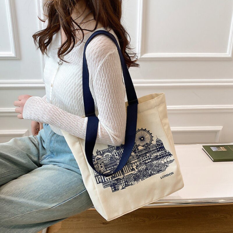 Canvas Shoulder Bag