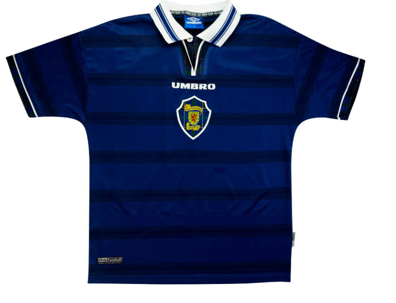 Scotland 1998-00 Home Jersey