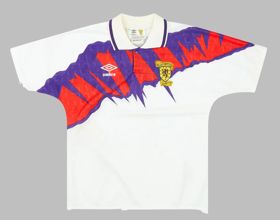 Scotland 1991-93 Away Jersey