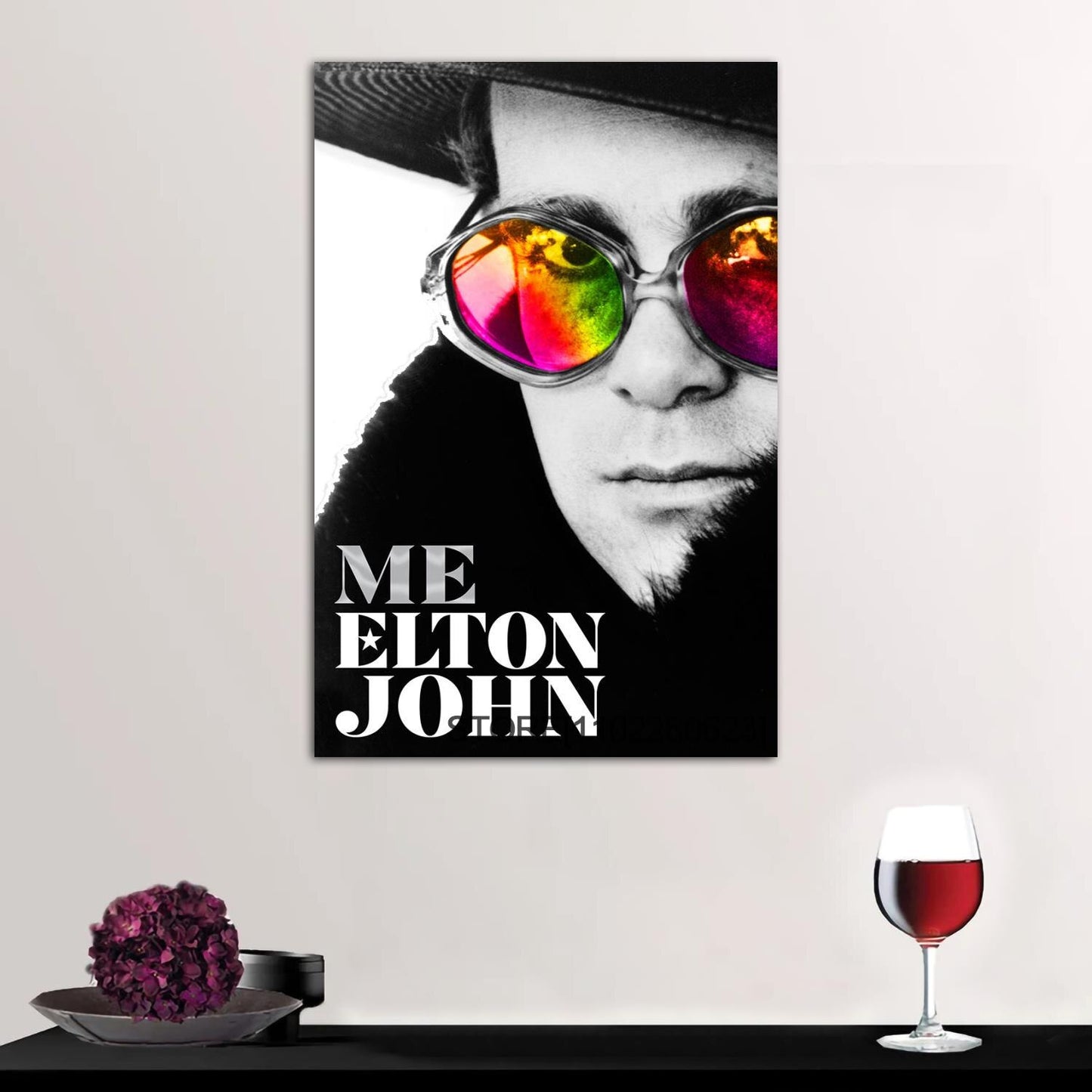 Elton John Classic Rock Star Poster