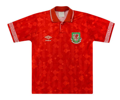 Wales 1990 Home Jersey