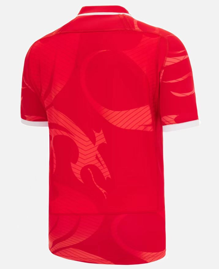 Wales 2022-2023 Home Rugby Jersey