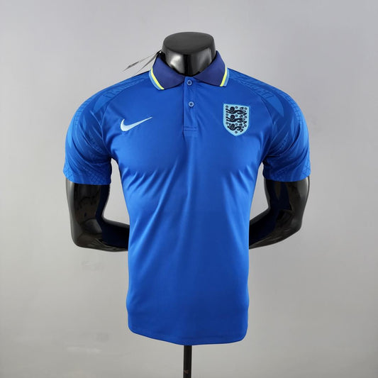 England Blue Polo Shirt 22-23