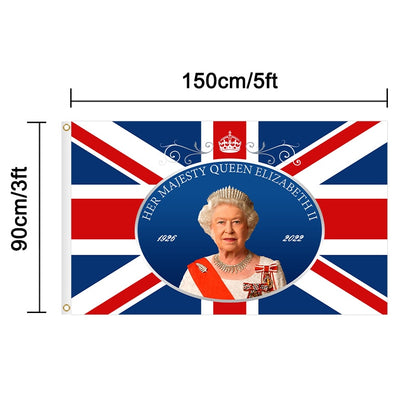 Queen Elizabeth Flags