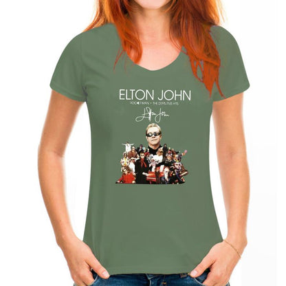 Elton John Rocket Man: The Definitive Hits Signature T-Shirt