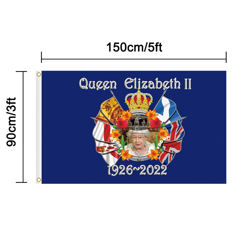 Queen Elizabeth Flags