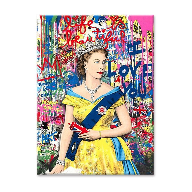 Queen Pop Art Poster