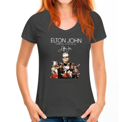 Elton John Rocket Man: The Definitive Hits Signature T-Shirt