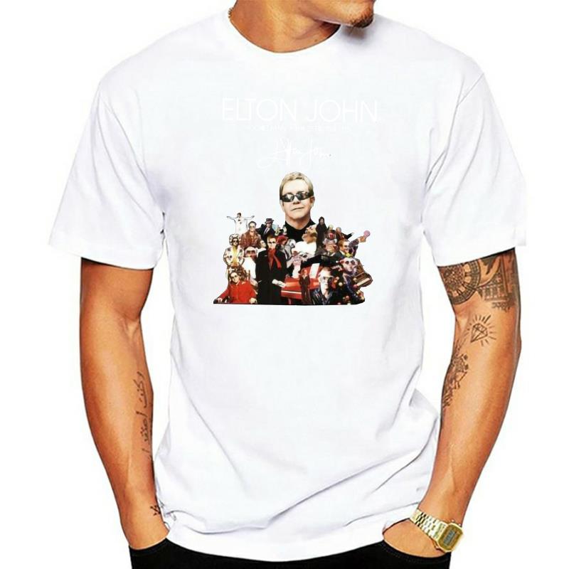 Elton John Rocket Man: The Definitive Hits Signature T-Shirt