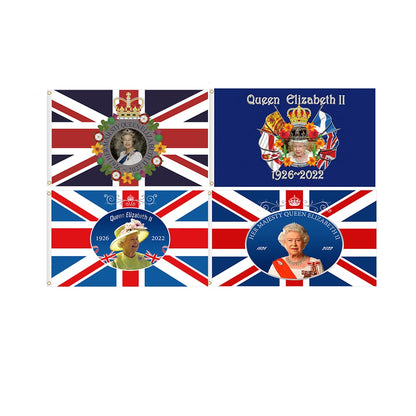 Queen Elizabeth Flags